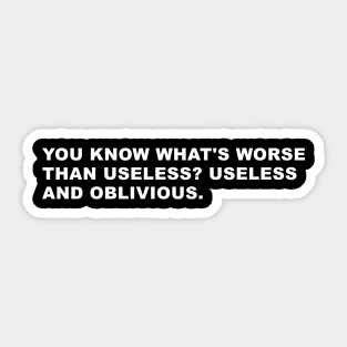 House Quote Sticker